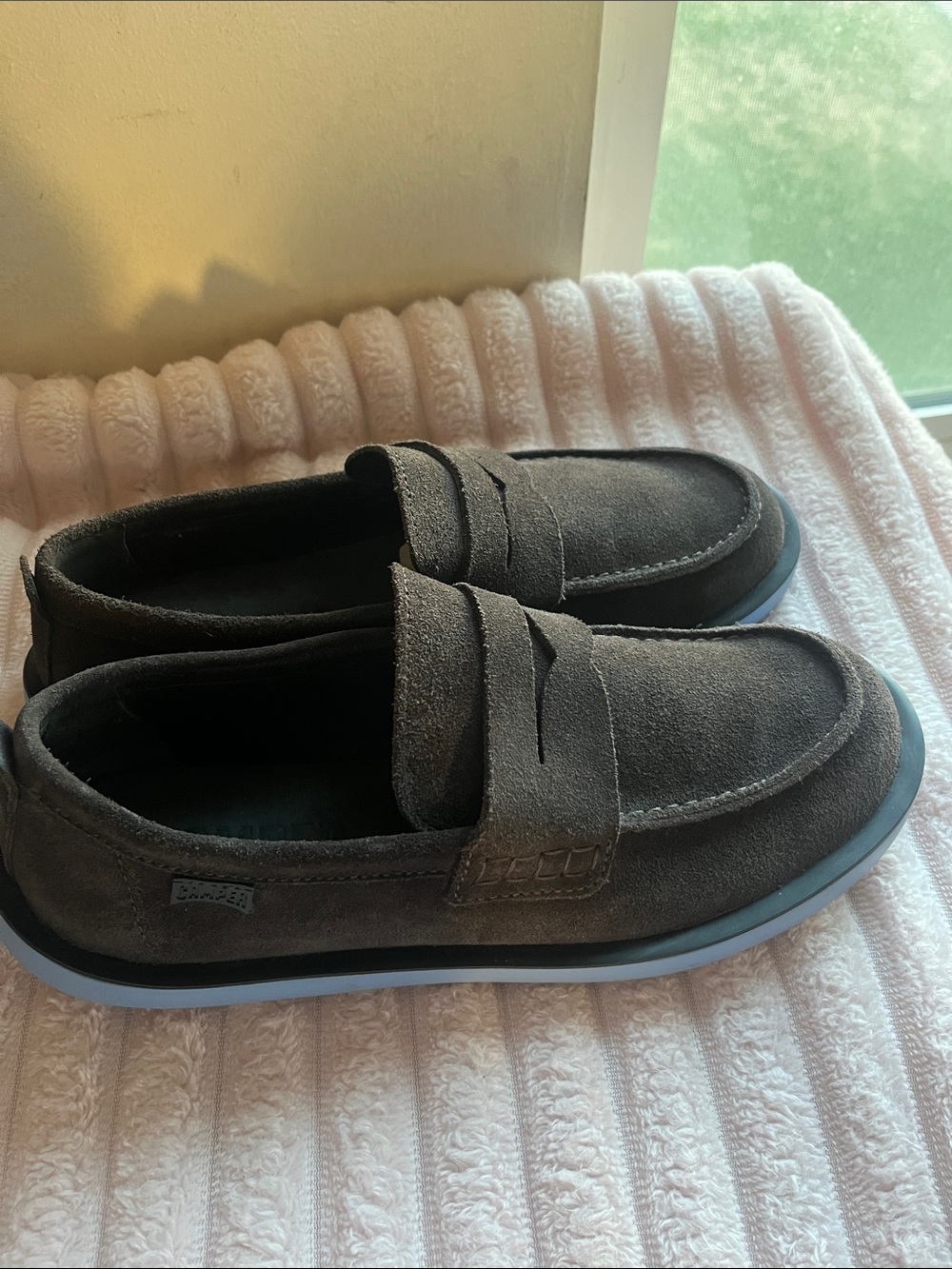 Camper Wagon Penny-Slot Loafers  Dark Brown - Picture 2 of 10